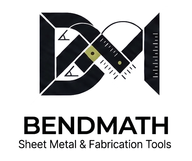BendMath logo - sheet metal and fabrication calculators